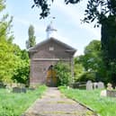The disused St Peter's Church, in Midville.