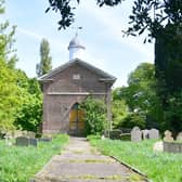 The disused St Peter's Church, in Midville.