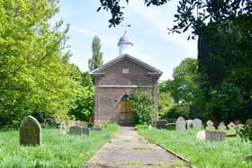 The disused St Peter's Church, in Midville.