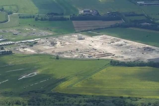 The former Theddlethorpe gas terminal site. NWS is widening its scope for the location of its proposed surface site linked to the underground nuclear waste disposal scheme.