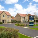 A typical street scene at Pastures Place in Corby Glen