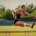 Louise Hirst in action. Photo: David Dales