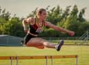 Louise Hirst in action. Photo: David Dales