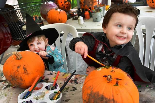 Visitors having fun at a previous Witchy Fayre at the centre