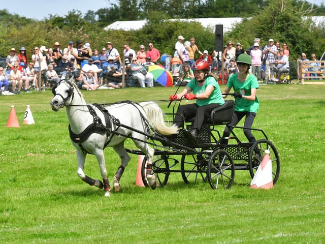 Scurry racing.