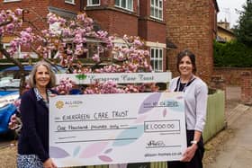Louise Marsh, Founder of Evergreen Care Trust, and Georgina McCrae, Planning Director at Allison Homes