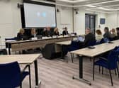 Senior East Lindsey district councillors have held their first meeting at their new £7 million headquarters in Horncastle.