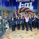 ​Staff celebrating the official opening of the new store in Marshall’s Yard