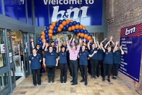 ​Staff celebrating the official opening of the new store in Marshall’s Yard