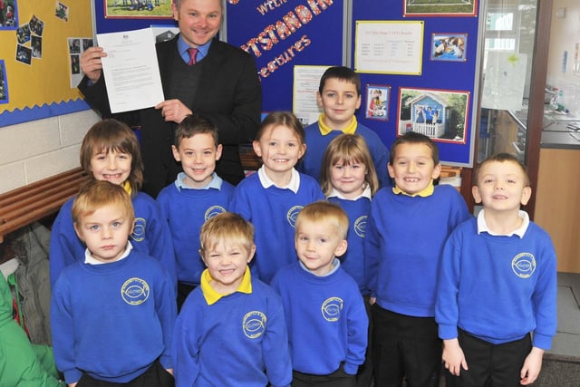 Staff, pupils and governors at St Margaret’s CofE Primary School at Withern, near Alford, were celebrating after receiving a letter of praise from the Minister for Schools, David
Laws, 10 years ago. The letter was sent congratulating the school on being ‘one of the top performing primary schools’ in 2012.