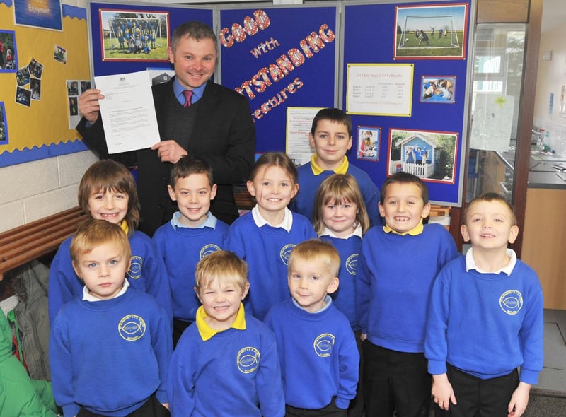 Staff, pupils and governors at St Margaret’s CofE Primary School at Withern, near Alford, were celebrating after receiving a letter of praise from the Minister for Schools, David
Laws, 10 years ago. The letter was sent congratulating the school on being ‘one of the top performing primary schools’ in 2012.