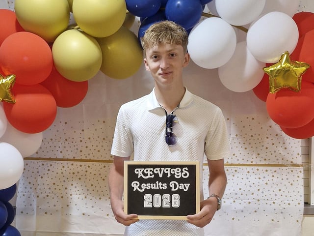 GCSE results day at KEVIGS in Louth.