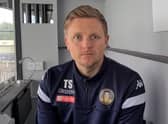 Gainsborough head coach Tom Shaw - impressed in defeat.
