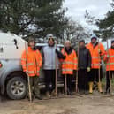 NGED staff at Gibraltar Point