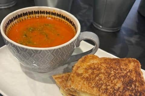 The Greenhouse Coffee Shop's Pumpkin soup (which sold out on Friday).