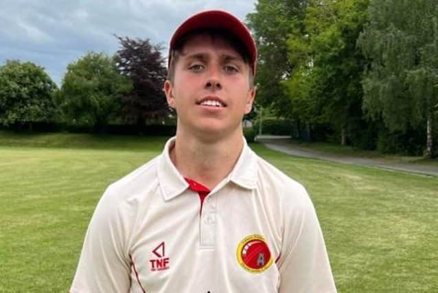 Tom Hackett scored 113 not out and took three wickets in Horncastle’s win.