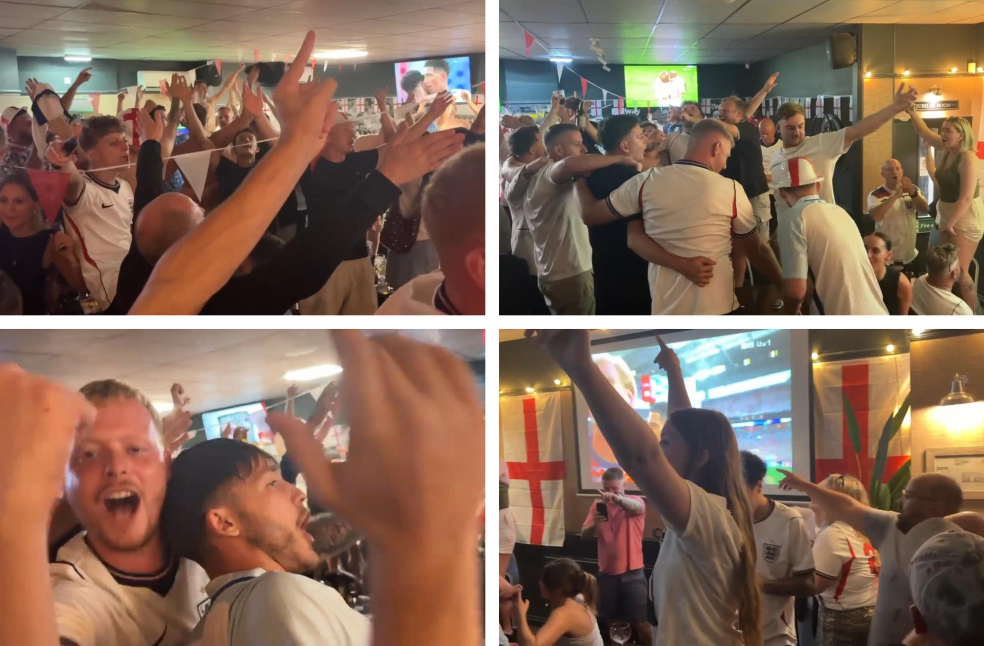 'A night to remember' - England fans at Boston-area venue cheer team into ...