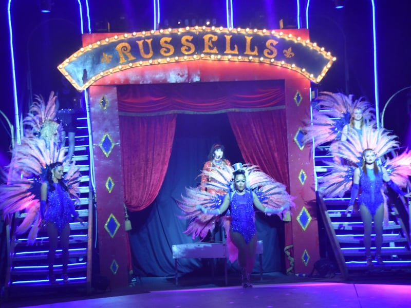 The opening number by Dee'Dee Lee and dancers.