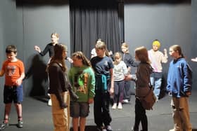 Rehearsals for The Forest of Forgotten Whispers. Photo: Rich Dutton