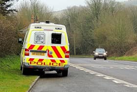 Mobile Speed Camera Van