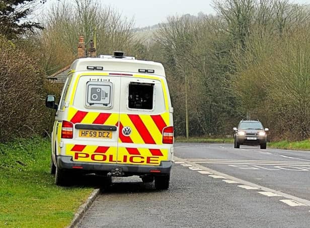 Mobile Speed Camera Van