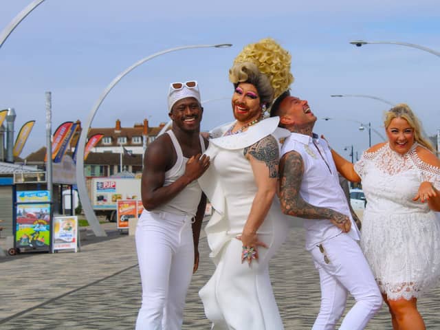 East Coast Pride has announced the location of the five zones at its inaugural family festival in Skegness in September.