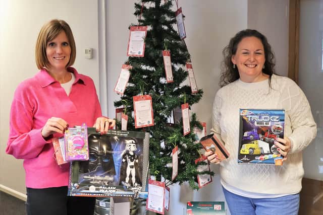 Toy donations at The Bridge Church, Lincoln.