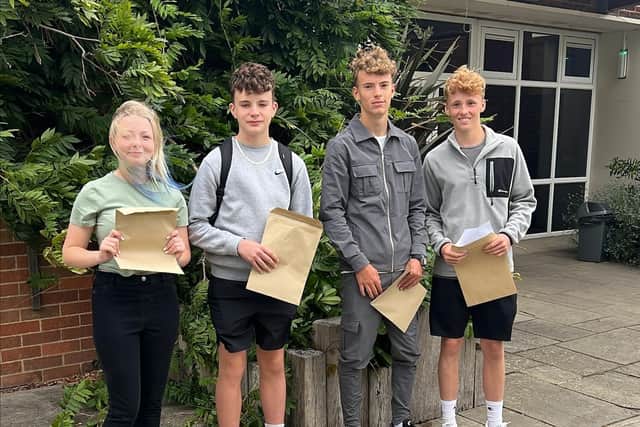 A great set of results from (left to right) Casie-Mai Yardley, Jake Whiley, Daniel Walsh and Austin Kisby..