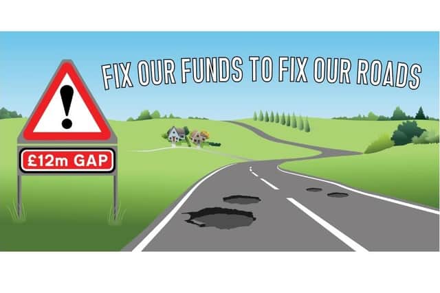 Lincolnshire County Council's campaign for fairer funding for roads.