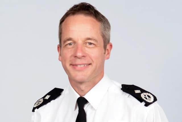 Chief Constable Paul Gibson.