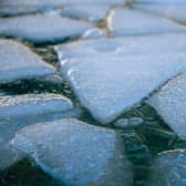 Reports of youngsters walking onto frozen water.