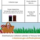 Make sure you don’t miss the change to bin collections.