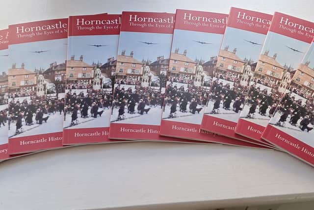 Len Blades's revived book, 'Horncastle At War', as seen through the eyes of a nine-year-old boy. It is available to buy now.