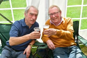L-R Tony Andrews and Randolph Murray of Sleaford