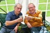 L-R Tony Andrews and Randolph Murray of Sleaford