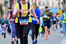 Fiona Wrisberg storming the Capitol.