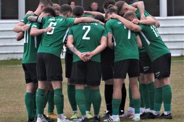 Sleaford Town progressed after winning on penalties.
