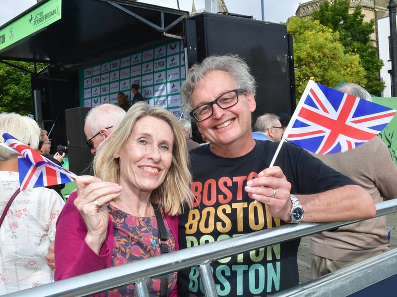 Andy and Carole Izard, of Boston