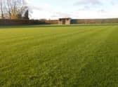 The improved playing surface at Beckingham Bowls Club