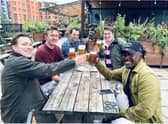 Pubs could re-open by May, according to reports.