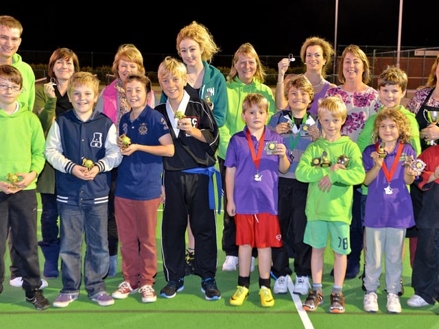 Horncastle Tennis Club holding its first presentation night, with members of all ages gathered to celebrate the achievements of the last year.