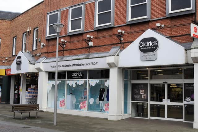 The Lindsey Centre site in the Market Place has been empty ever since Oldrids left in early 2018.