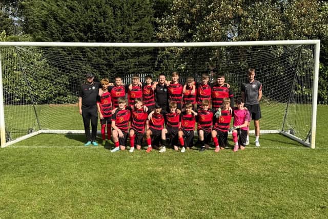 Under-15’s youth team at Appleby Frodingham Juniors FC