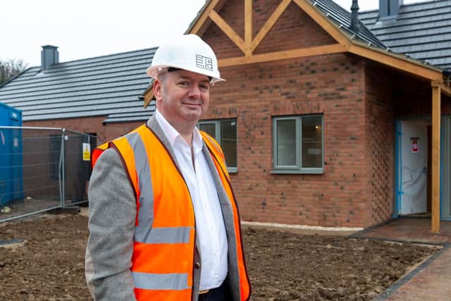 Kevin Stevens, the director of E5 Living UK, which has revealed a £12m housing project for Marton