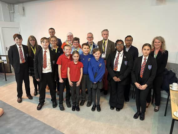 Waltham Toll Bar Academy, Utterby Primary Academy and North Thoresby Primary Academy students at the interfaith event.