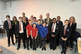 Waltham Toll Bar Academy, Utterby Primary Academy and North Thoresby Primary Academy students at the interfaith event.