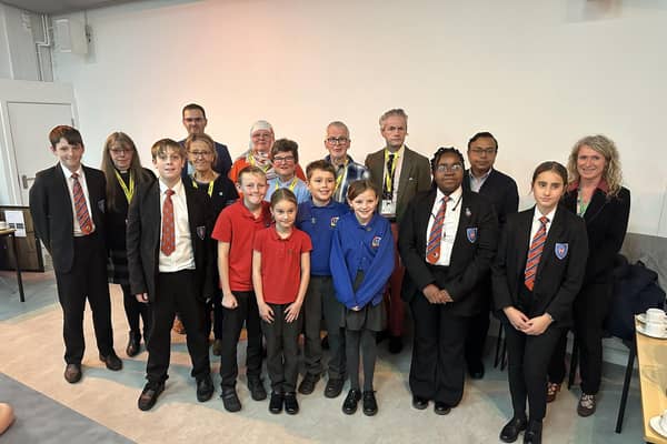 Waltham Toll Bar Academy, Utterby Primary Academy and North Thoresby Primary Academy students at the interfaith event.