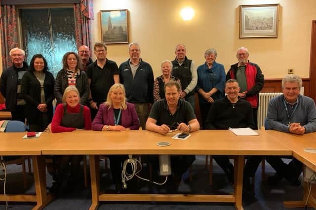 The parish councils liaison meeting with Boston Borough Council.