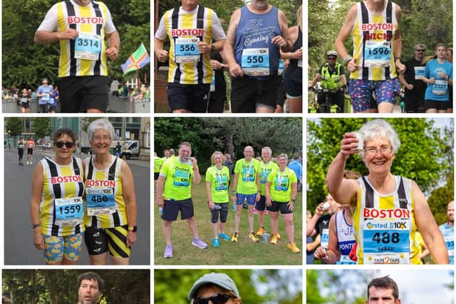 The Boston Community Runners in Grimsby.