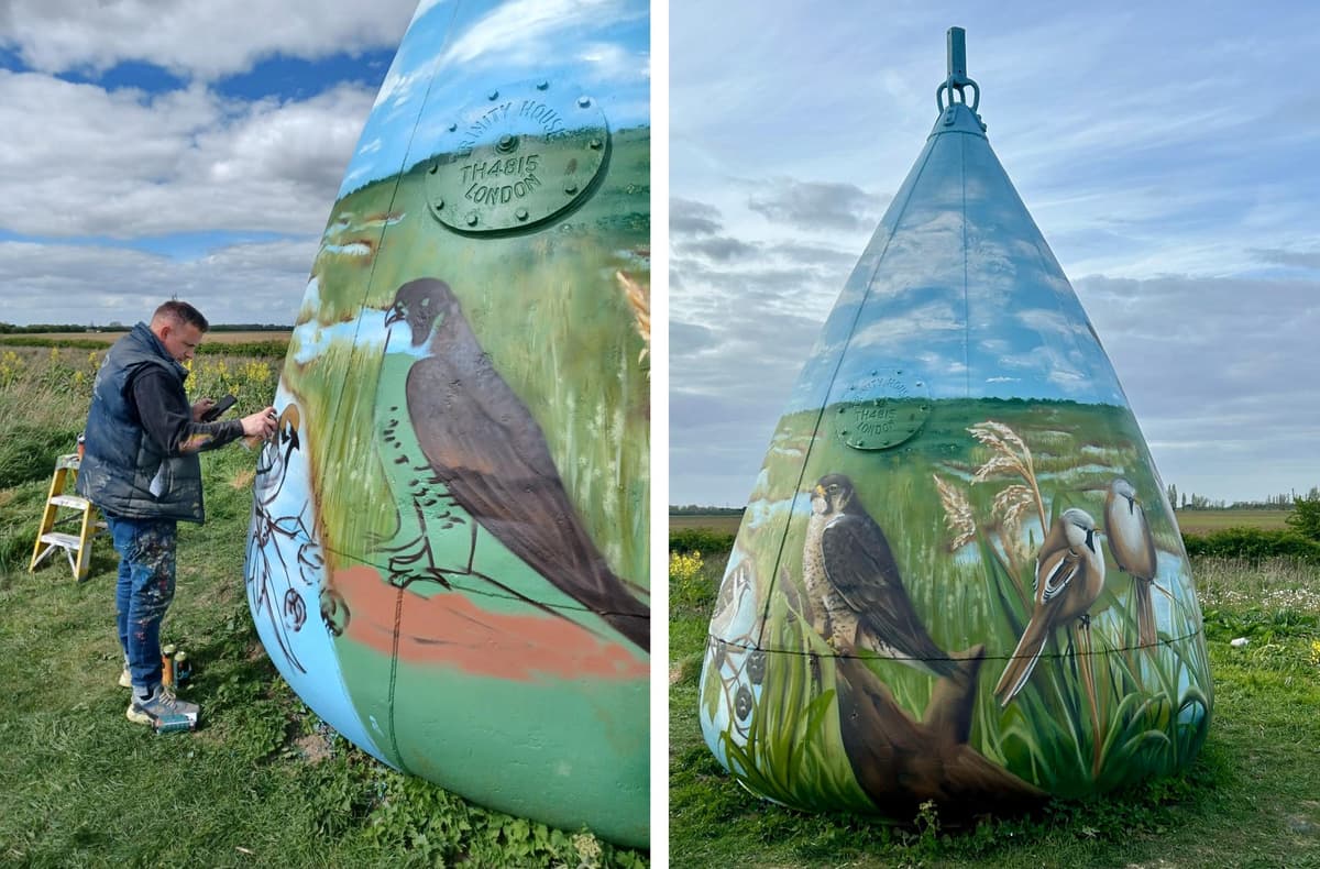 „Wilde Bojen“ – | Kunstwerk in Naturschutzgebiet bei Boston spektakulär ...